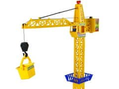 Lean-toys Baterijska dizalica na daljinsko upravljanje 60cm sa LED diodom