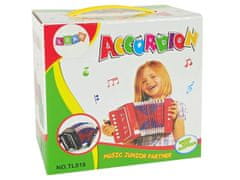 Lean-toys Glazbena dječja harmonika plava