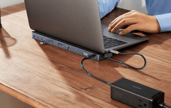 BASEUS priključna stanica, 11u1, 3x USB 3.0, 3,5 mm audio, USB-C, RJ45, HDMI, VGA (WKSX030013)