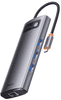 Metal Gleam priključna stanica, 7u1, 3x USB 3.0, USB-C PD, 2x HDMI, RJ-45 (WKWG040113)