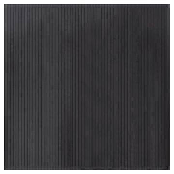 Vidaxl Tepih pravokutni sivi 100 x 100 cm od bambusa