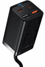 BASEUS Brzi punjač GaN3 Pro kućni punjač, 65W, crni (CCGP040101)