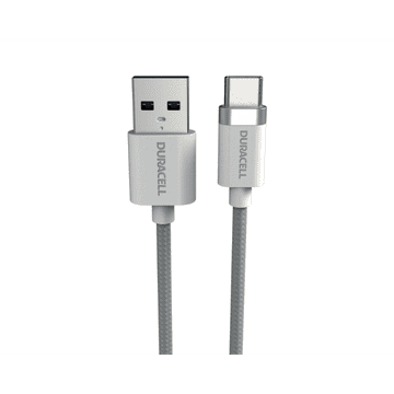 Duracell USB-A na USB-C kabel 1m bijeli