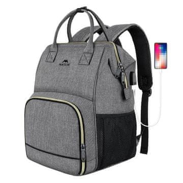 Matein Lunch Bag termalna torba / ruksak za notebook 15.6'', siva