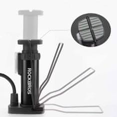ROCKBROS Floor pumpa za bicikl s manometrom, crna