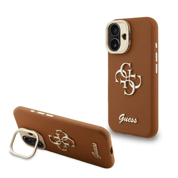 Guess Cam Stand GUHCP16SPCS4GSW ovitek za iPhone 16