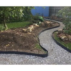 MG Garden Border vrtni rubnik 10m / 6cm, crno