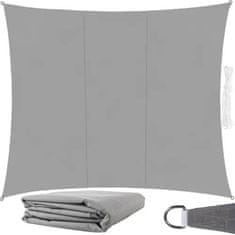MG Sunshade Sail sunčano jedro 4x3m, siva