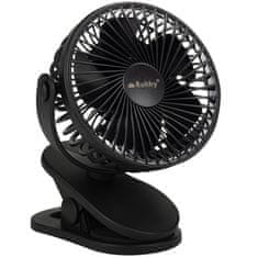 MG Clip bežični stolni ventilator, crno