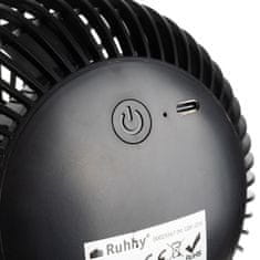 MG Clip bežični stolni ventilator, crno