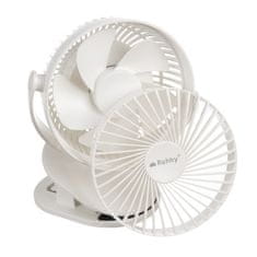 MG Clip bežični stolni ventilator, bijela