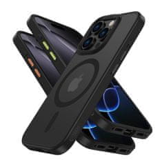 Tech-protect Magmat XT 3-Set MagSafe maska za iPhone 16 Pro Max, crno