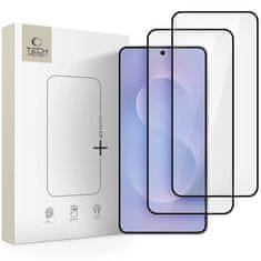 Tech-protect Glass Fit 2x zaštitno staklo za Samsung Galaxy S25 Edge, crno