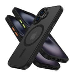 Tech-protect Magmat XT 3-Set MagSafe maska za iPhone 16, crno
