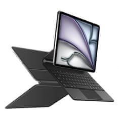 Tech-protect Smartcase Magnetic maskica s tipkovnicom za iPad Pro 12.9'' 4-6gen 2020-2022 / Air 13'' 1-2gen 2024-2025, crno