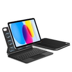 Tech-protect Smartcase Magnetic maskica s tipkovnicom za iPad 10.9'' 10gen 2022 / 11'' 11gen 2025, crno