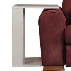 Woody Fashion Bočni stol, Single - Shiny White