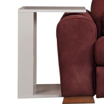 Woody Fashion Bočni stol, Single - Shiny White