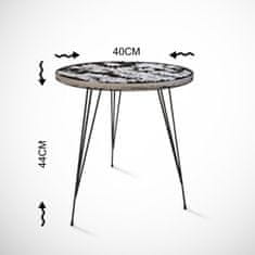 Woody Fashion Bočni stol, Sandalf - Caucasian Oak