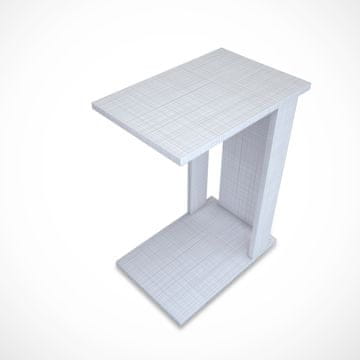 Woody Fashion Bočni stol, Pasific C Sehpa - Light Cotton