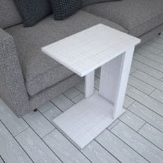 Woody Fashion Bočni stol, Pasific C Sehpa - Light Cotton