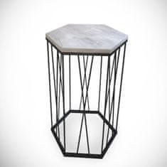 Woody Fashion Bočni stol, Cetrus Deniz - Oak