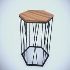 Woody Fashion Bočni stol, Cetrus - Walnut