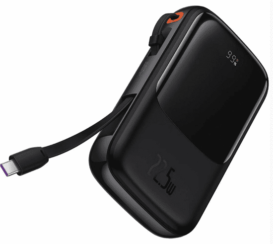 BASEUS Prijenosna baterija Qpow Pro+, 10.000 mAh, 22,5 W, tip C (P10067101113-00)