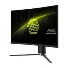 MSI Mag 27CQ6PF monitor, 27, WQHD, IPS, 180Hz, 0,5ms, zakrivljeni, crni (9S6-3CD94M-034)