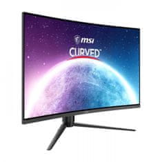 MSI Mag G32CQ5P monitor, 31.5, WQHD, VA, 170Hz, 1ms, zakrivljeni, crni (9S6-3DB44H-027)
