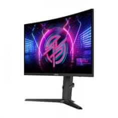 MSI Mag 275CQRXF monitor, 27, WQHD, IPS, 240Hz, 0,5ms, zakrivljeni, crni (9S6-3CD04H-072)