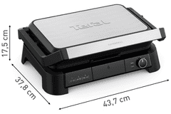 Tefal Supergrill 3u1 XL kontaktni roštilj (GC520DE0)