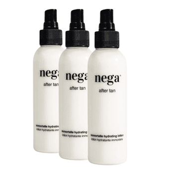 Nega Cosmetics Sun losion za tijelo, 100 % prirodan, smilje, losion nakon sunčanja produžuje preplanulost, hladi i njeguje kožu, veganska formula, 150 ml, Aftertan