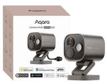 AQARA G5 Pro vanjski hub s kamerom, PoE, sivi