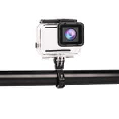 MG Camera Mount biciklistički nosač za GoPro sportske kamere, crni