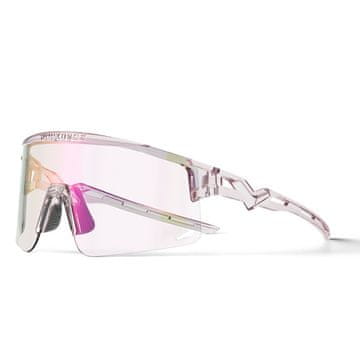 ROCKBROS RB3006 Polarized biciklističke zaočale, proziran / ljubičasta