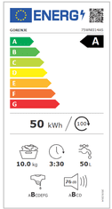Gorenje 75WNEI14AS perilica rublja, 10 kg