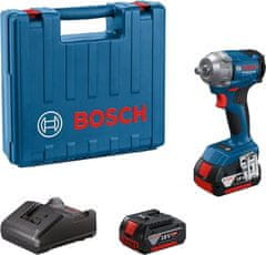 Bosch Akumulatorski udarni odvijač 1/2'' gds 18V-350 2*4.0AH - B 6019M5021