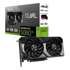 ASUS Dvostruka GeForce RTX 5060 Ti OC grafička kartica, 8 GB, GDDR7 (DUAL-RTX5060TI-O16G)