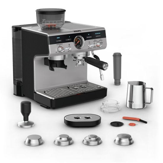 Krups Precision+ ručni aparat za kavu s mlincem (XP801T10)