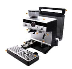 Krups Precision+ ručni aparat za kavu s mlincem (XP801T10)