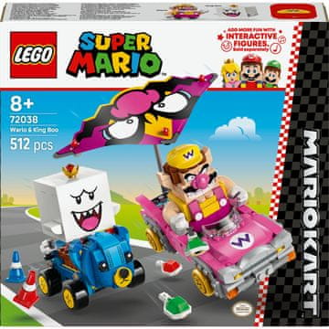 LEGO Super Mario 72038 Mario Kart - Wario i kralj Boo