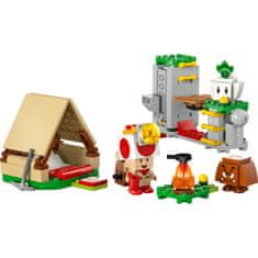 LEGO Super Mario 72040 Kapetan Toad i njegov logor