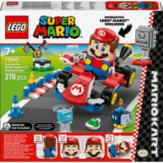 LEGO 72043 Mario Kart – Interaktivni LEGO Mario & Standard Kart