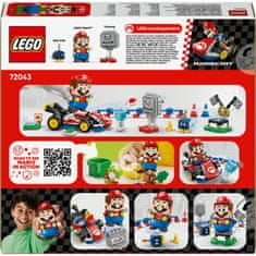 LEGO 72043 Mario Kart – Interaktivni LEGO Mario & Standard Kart