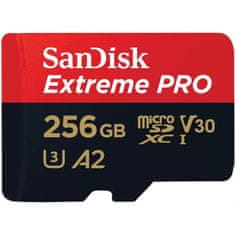SanDisk KARTICA 256GB Extreme PRO microSDXC 200MB/s + adapter