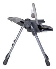 Freeon Lan 2-u-1 visoka stolica, siva (85864)