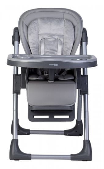 Freeon Lan 2-u-1 visoka stolica, siva (85864)