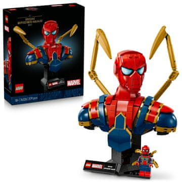 LEGO 76326 Poprsje Iron Spider-Mana