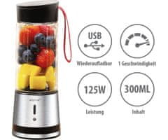 Alpina prijenosni blender za smoothie, 300 ml, 125 W